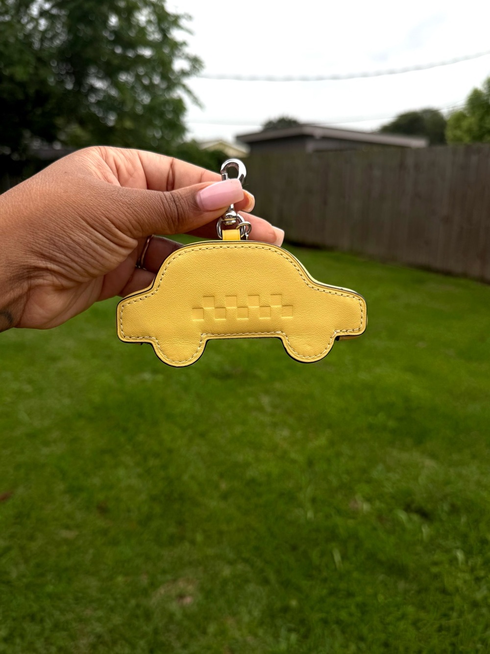 Coach Taxi Bag Charm